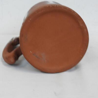 Bud Light Mug, Terra Cotta, 3 3/4in x 7 1/4in, Good Condition No  Cracks/Chips