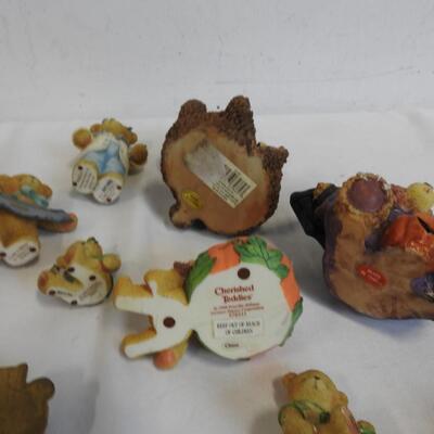 Teddy Bear Figurines: Cherished Teddies & Other Brands Some Unknown