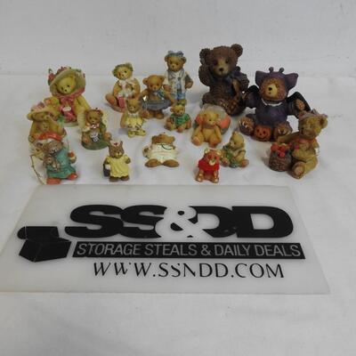 Teddy Bear Figurines: Cherished Teddies & Other Brands Some Unknown