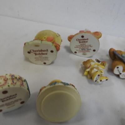 Teddy Bear Figurines: Cherished Teddies & Other Brands Some Unknown