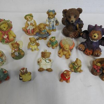Teddy Bear Figurines: Cherished Teddies & Other Brands Some Unknown