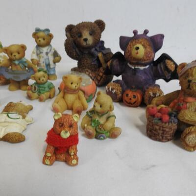 Teddy Bear Figurines: Cherished Teddies & Other Brands Some Unknown
