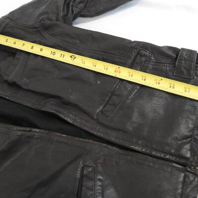 Genuine Leather Womens Jacket Size Small Europa Brand