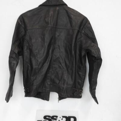 Genuine Leather Womens Jacket Size Small Europa Brand