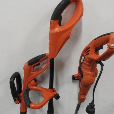 3 Black & Decker Weed Eaters, 2 WORK, 1 Untested