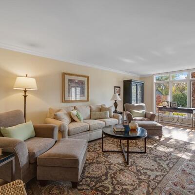 High end coffee table with table protectors