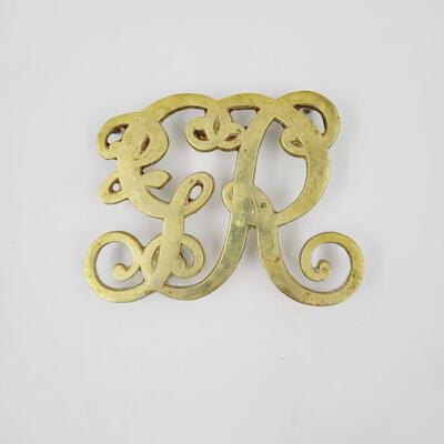 VM - KING GEORGE CW10-9 BRASS TRIVET