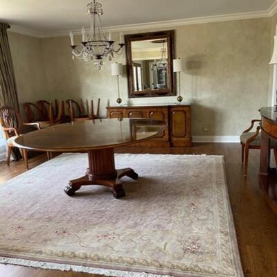 Exquisite Handmade Rug (wool and silk blend)