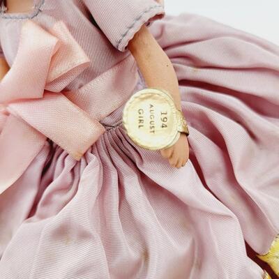 VINTAGE BISQUE NANCY ANN #194 AUGUST GIRL STORYBOOK DOLL