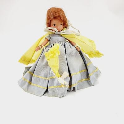 VINTAGE RAIN RAIN GO AWAY BISQUE NANCY ANN STORY BOOK DOLL