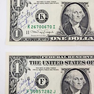 MAYBE LUCKY $1.00 BILLS