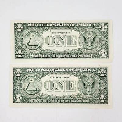 MAYBE LUCKY $1.00 BILLS