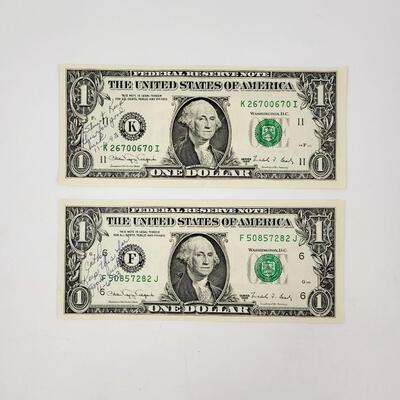 MAYBE LUCKY $1.00 BILLS