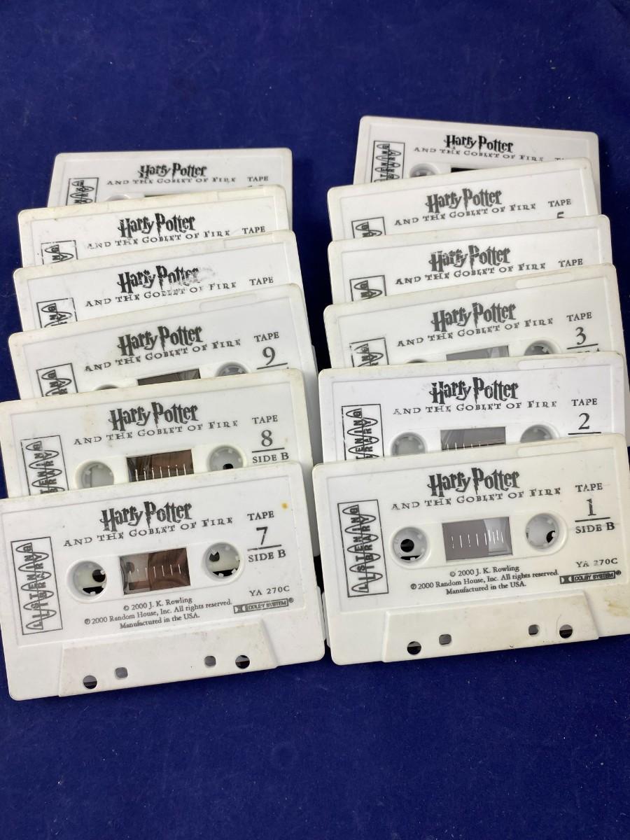 Harry Potter Book on Cassette Tape Goblet of Fire 112