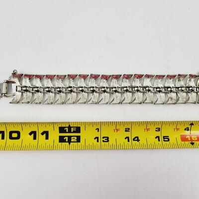 VINTAGE CORA SILVER TONED BRACELET