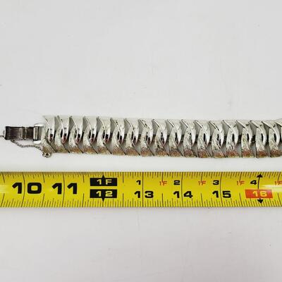 VINTAGE CORA SILVER TONED BRACELET