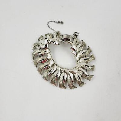 VINTAGE CORA SILVER TONED BRACELET