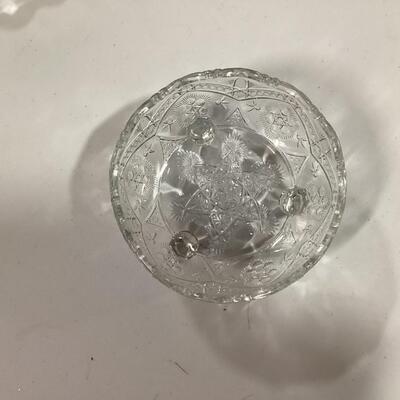 small crystal bowl
