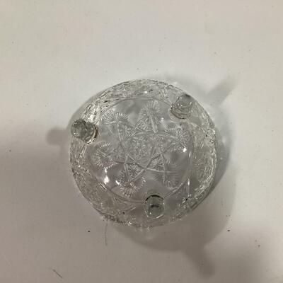 small crystal bowl