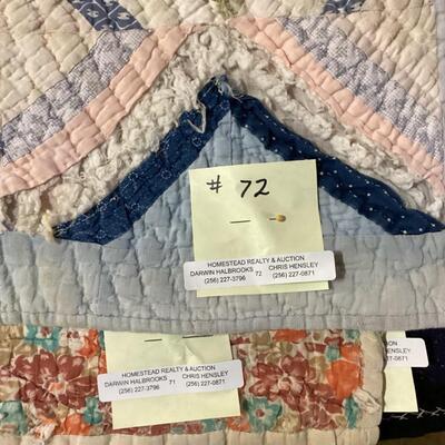 handmade quilt
