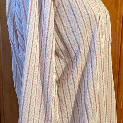 VINTAGE GOLDEN T MENâ€™S BUTTON UP STRIPED SHIRT
