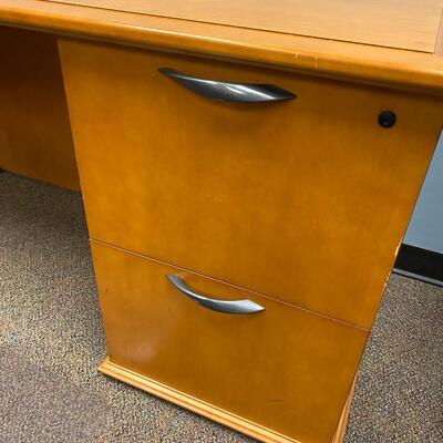 LOT 12: Wood Office Desk