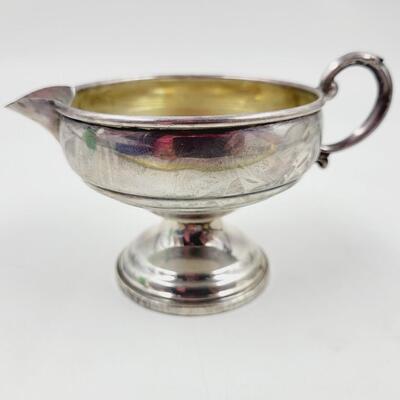 REVERE SILVERSMITH .825 STERLING CREAM & SUGAR