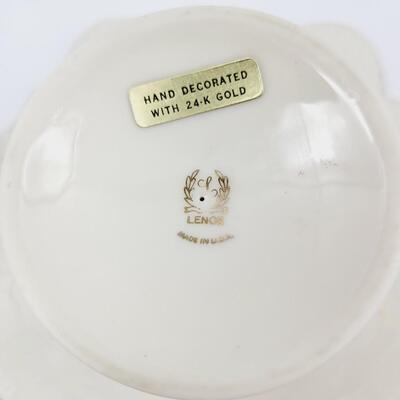 24K LINED LENOX CANDY DISH