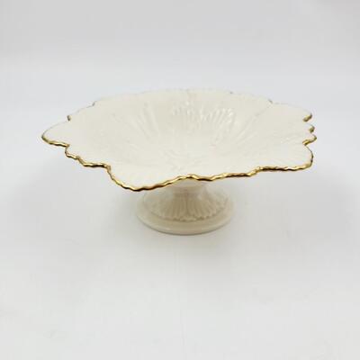 24K LINED LENOX CANDY DISH