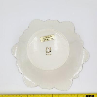 24K LINED LENOX CANDY DISH