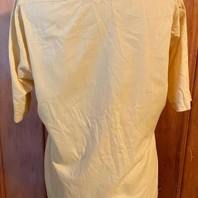VINTAGE ARROW SURREY MENâ€™S YELLOW BUTTON-UP