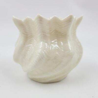 VERY NICE BELLEEK CREAM & SUGAR SET