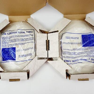 GORHAM NORMAN ROCKWELL SEASONS PLATE PAIR