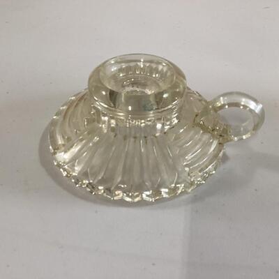 glass candle holder