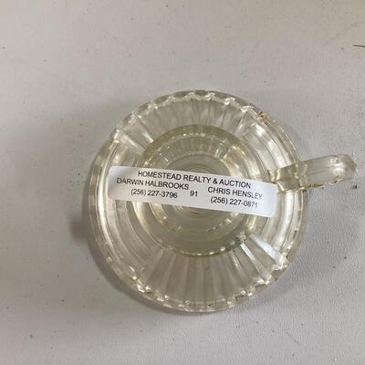 glass candle holder
