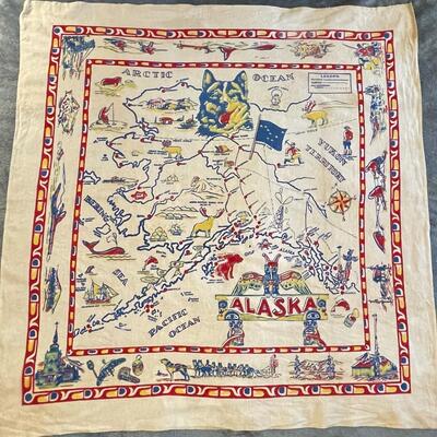4 FT â€œALASKAâ€ FABRIC PIECE / WALL HANGING