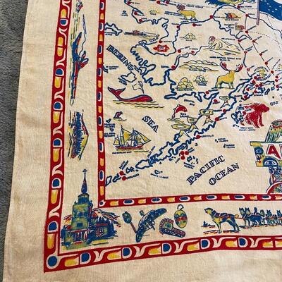 4 FT â€œALASKAâ€ FABRIC PIECE / WALL HANGING