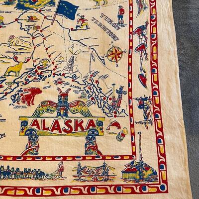 4 FT â€œALASKAâ€ FABRIC PIECE / WALL HANGING