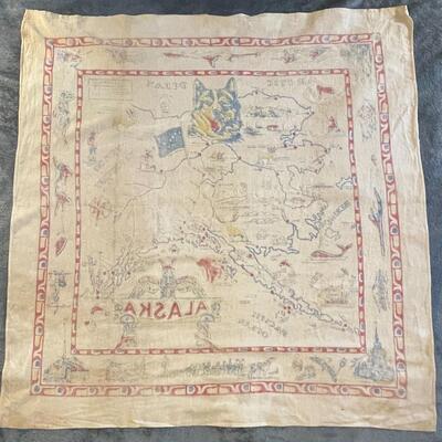 4 FT â€œALASKAâ€ FABRIC PIECE / WALL HANGING