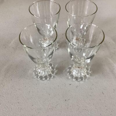 4 Boopie Juice Footed Goblets