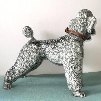 AA   VINTAGE CERAMIC FRENCH POODLE FIGURINE