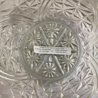 vintage lead crystal bowl