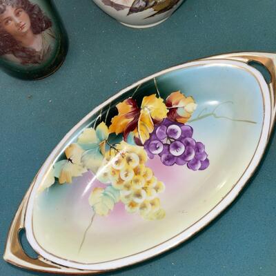 CL  ANTIQUE HAND PAINTED CHINA