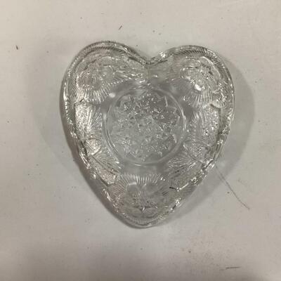 heart shaped candy dish