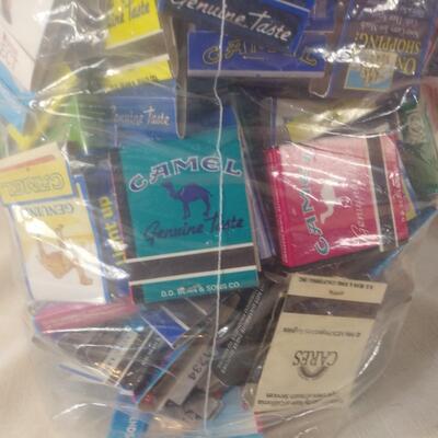 Huge Bag of Vintage Match Books