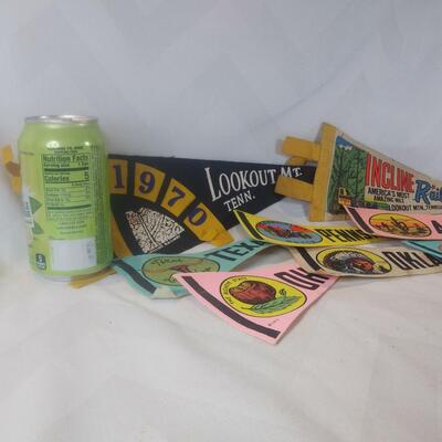 Vintage Souvenir Pennants