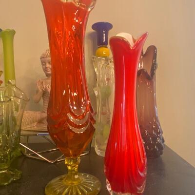 Stretched glass bundle - Red