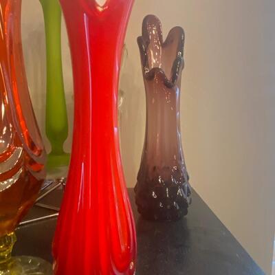 Stretched glass bundle - Red