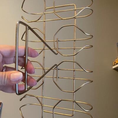 Vintage brass drink caddy