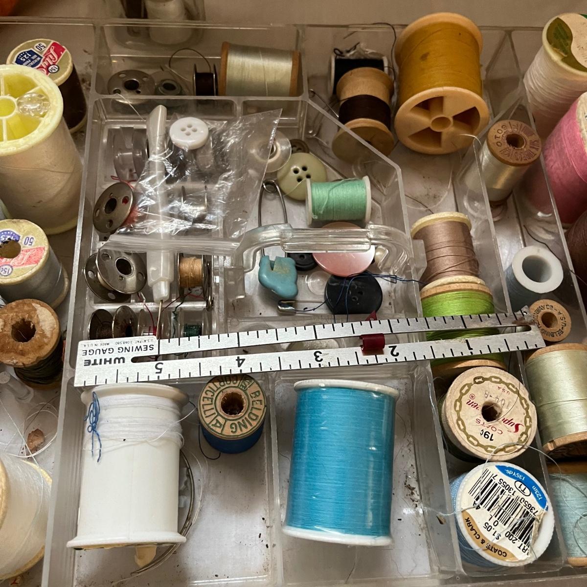 Sewing Box & Contents (MBMG)